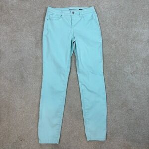 Style Co DENIM Light Aqua Blue Skinny Leg Jeans Women's Size 6